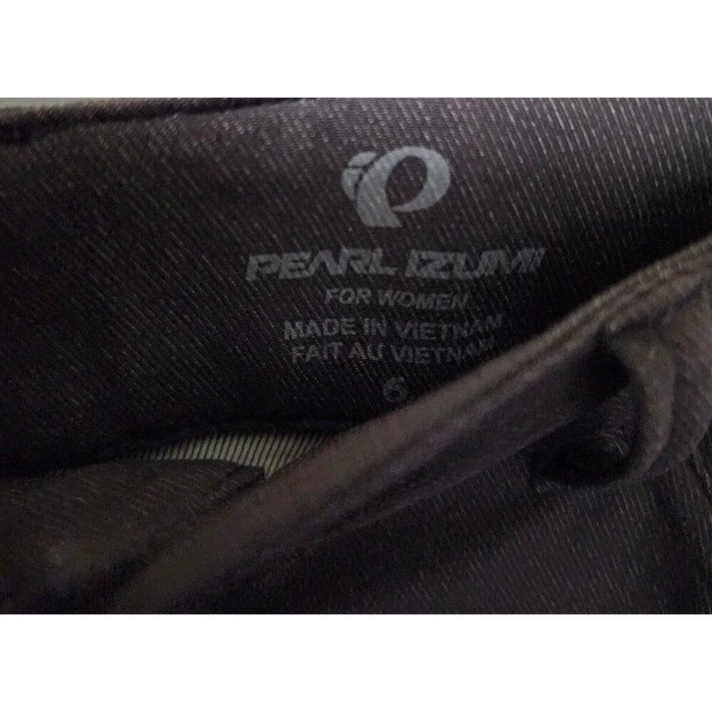 New Pearl iZUMi Women's Vista Phantom Activewear Shorts Size: 6 (Dark Grey) $88